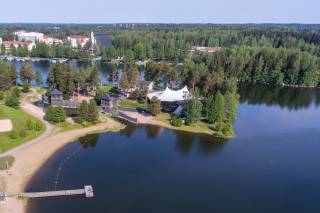 ilmakuva Valkeakoski Apianniemen ympäristö