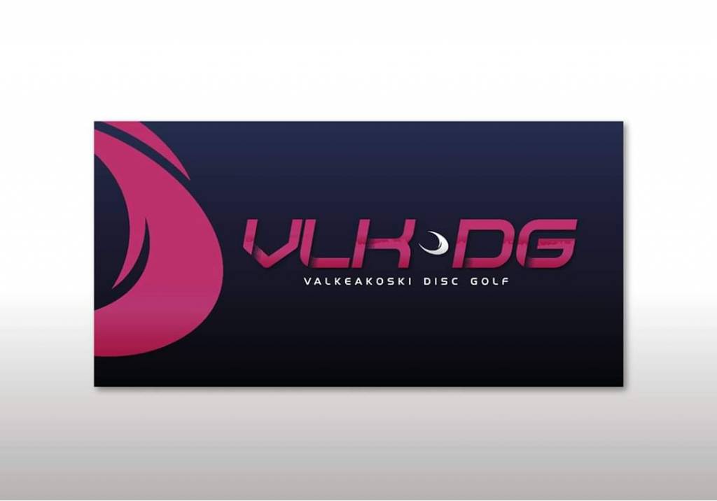 Valkeakoski Disc Golf seuran logo.