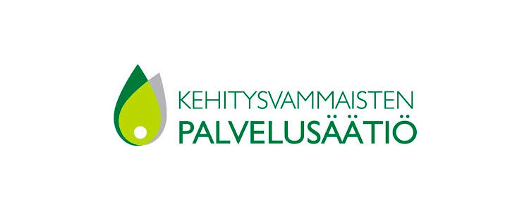 Kehitysvammaisten palvelusäätiö -logo.