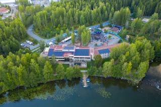 Hotelli Waltikka near by lake Mallasvesi.