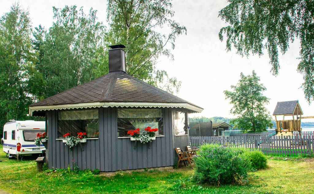 Hakalanrannan leirintäalue Valkeakoskella.