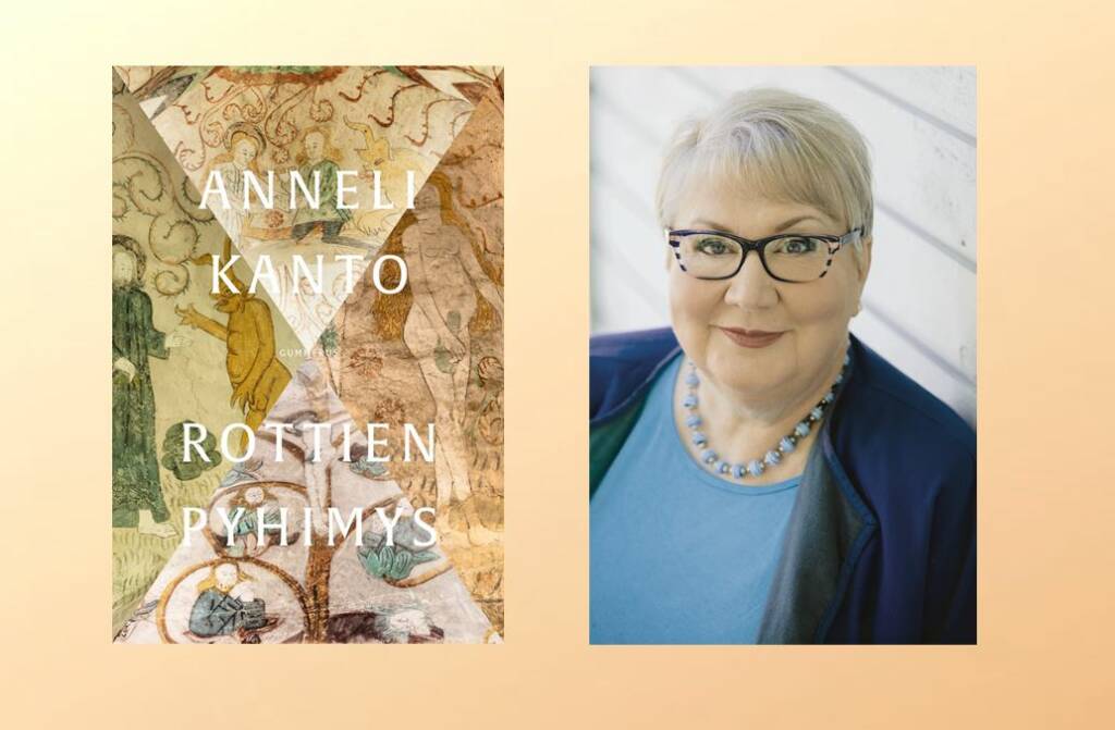 Kirjailija Anneli Kanto.