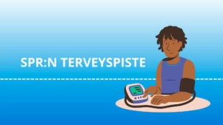 SPR:n terveyspiste.