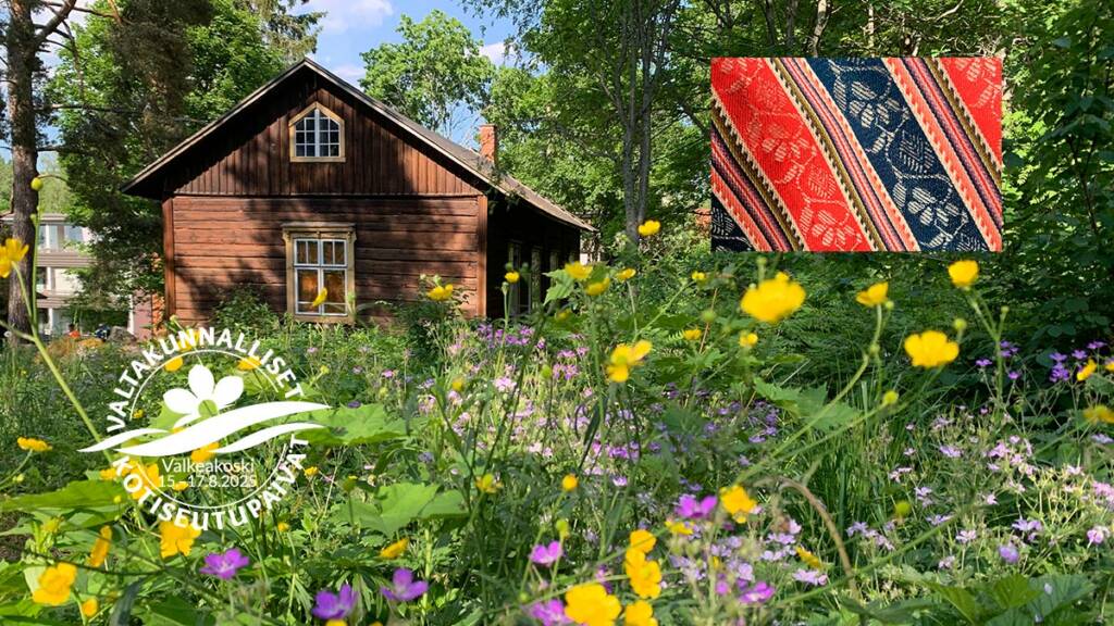 Kauppilanmäen työväentalo kesällä.