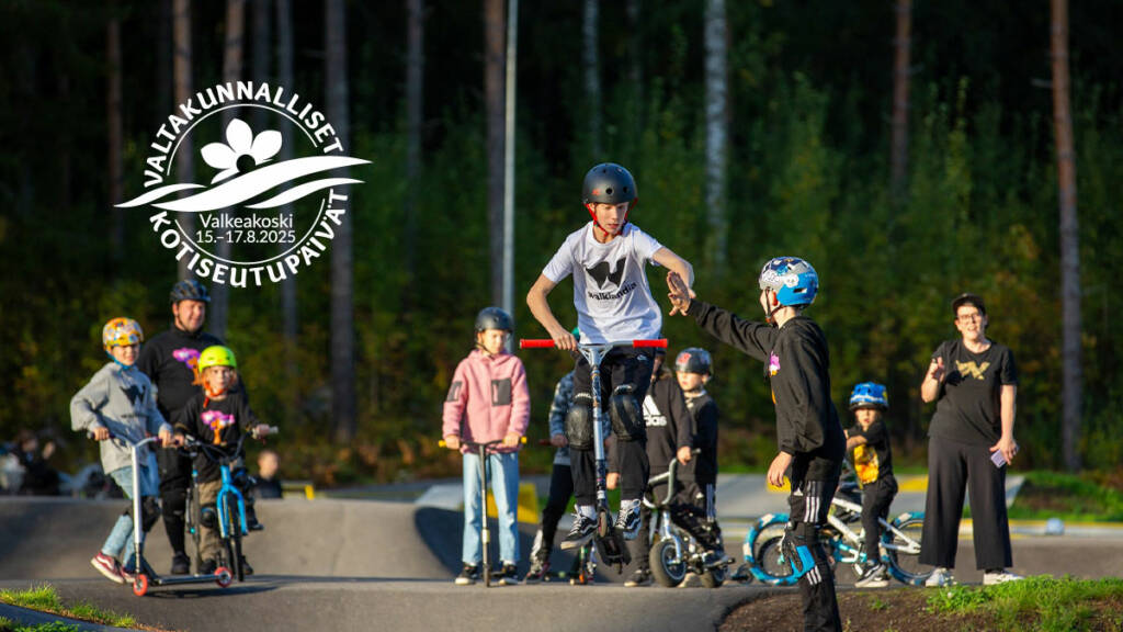 Walklandia pump track -rata.
