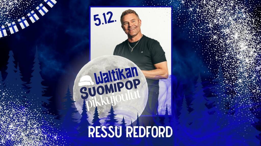 Muusikko Ressu Redford.