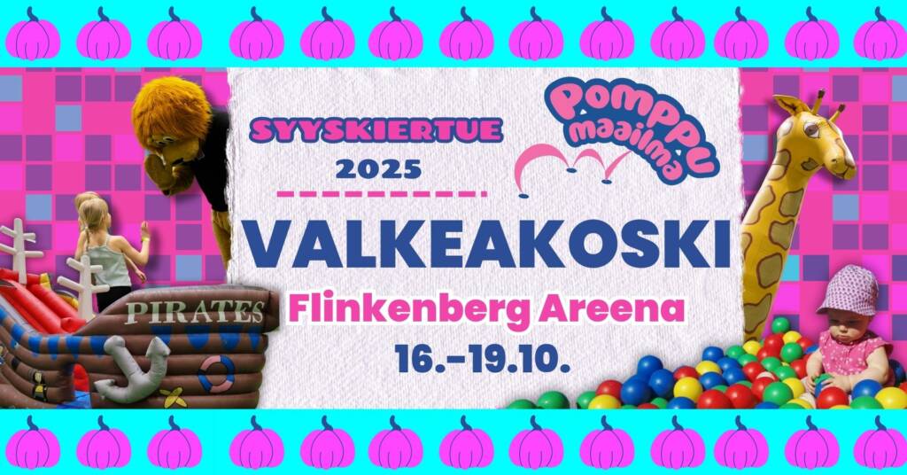 Pomppumaailma Valkeakoskella.