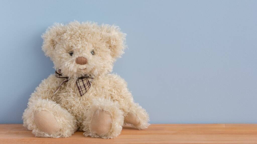 Nalle istuu