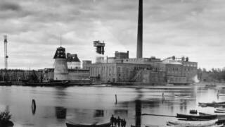 Vanha kuva Valkeakoskesta