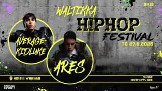 Waltikan HipHop -Festivalin mainos.
