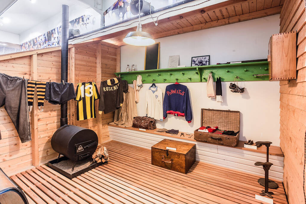 Suomen Jalkapallomuseo.