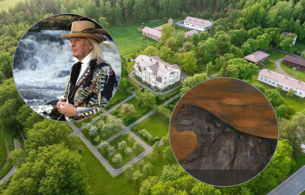 Voipaalan kartano, Jukka Rintala ja Leena Luostarisen maalaus.