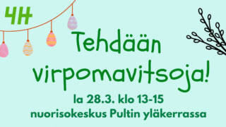 Tehdään virpomavitsoja -mainos.