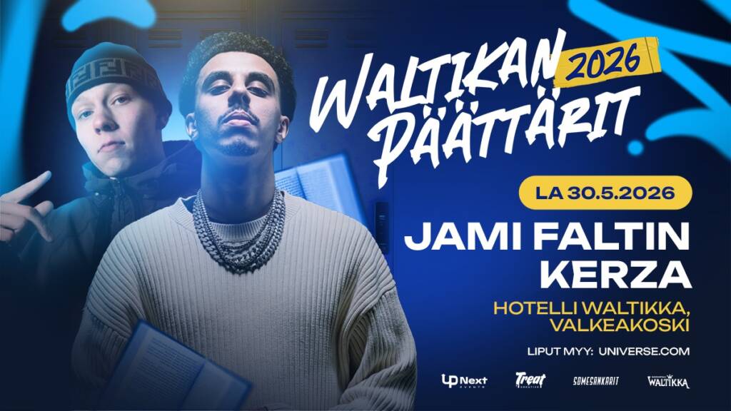 Waltikan päättärit 2026 -mainos.