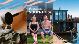 Vesistöviikon Saunafestin pääkuva.