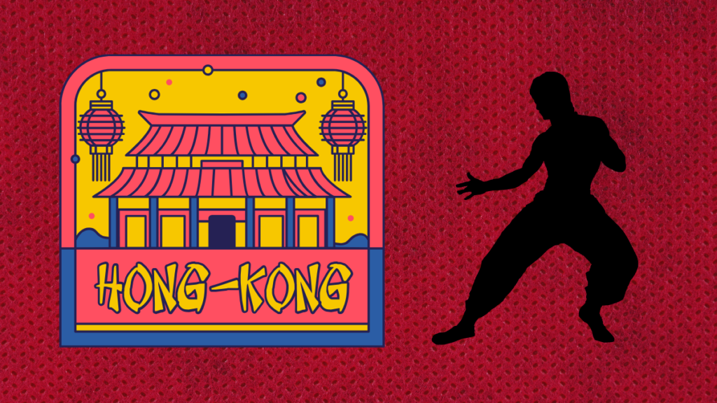 Hong Kong Action Night -elokuvajuhlien mainos.