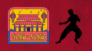 Hong Kong Action Night -elokuvajuhlien mainos.