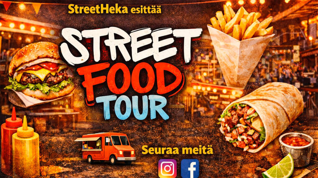 Street Food Tour -mainoskuva.
