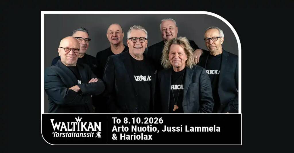 Arto Nuotio, Jussi Lammela & Hariolax.