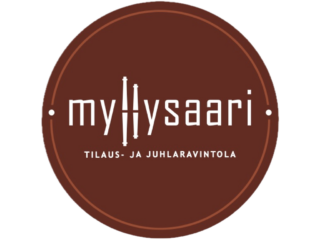 Tilaus- ja juhlaravintola Myllysaaren logo.