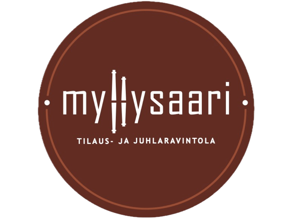 Tilaus- ja juhlaravintola Myllysaaren logo.