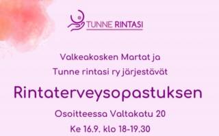 Rintaterveysluennon mainos.