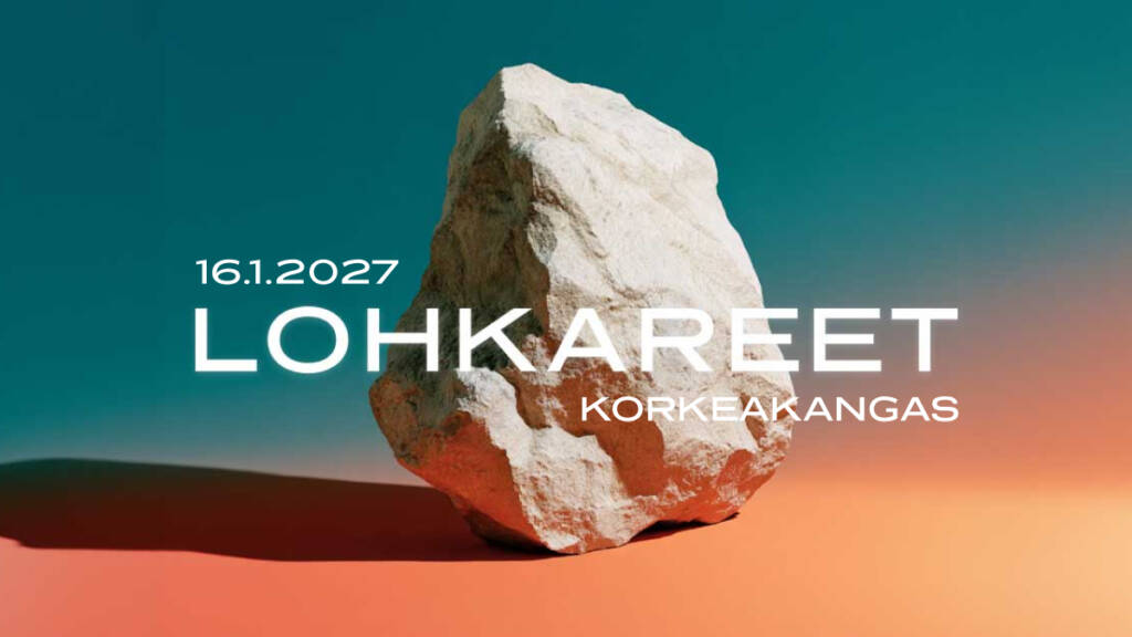 Siirtolohkare Korkeakangas ja 16.1.2027.